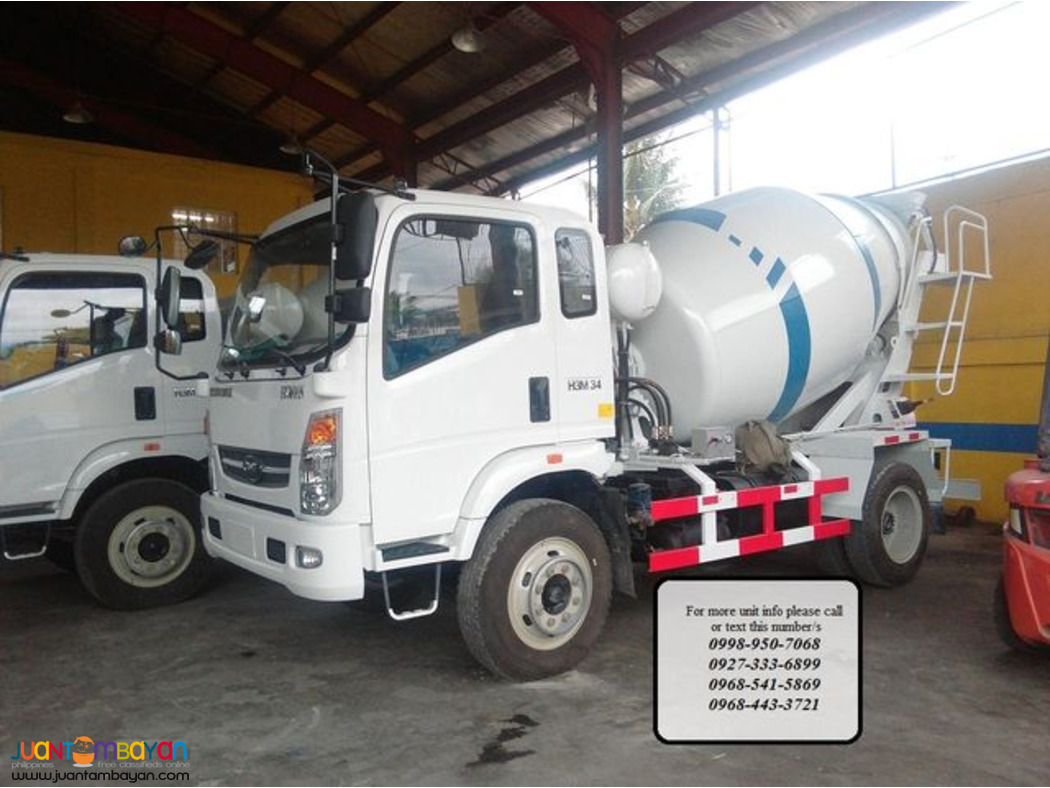 A100521. 6 WHEELER HOMAN MIXER