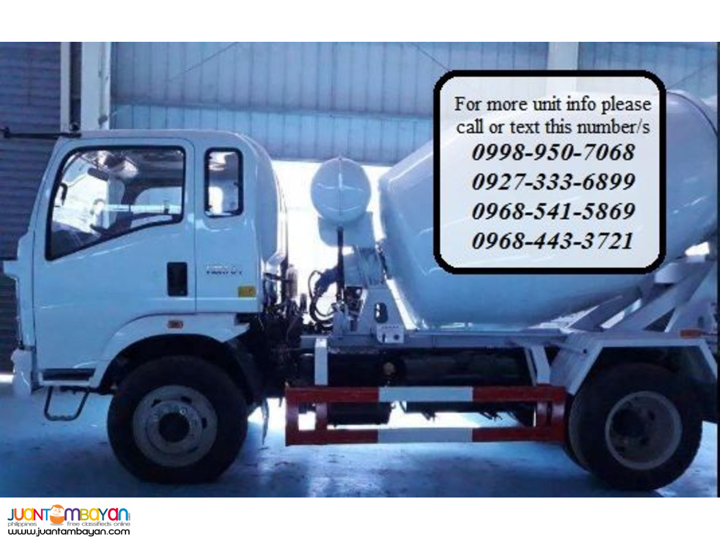 A100521. 6 WHEELER HOMAN MIXER