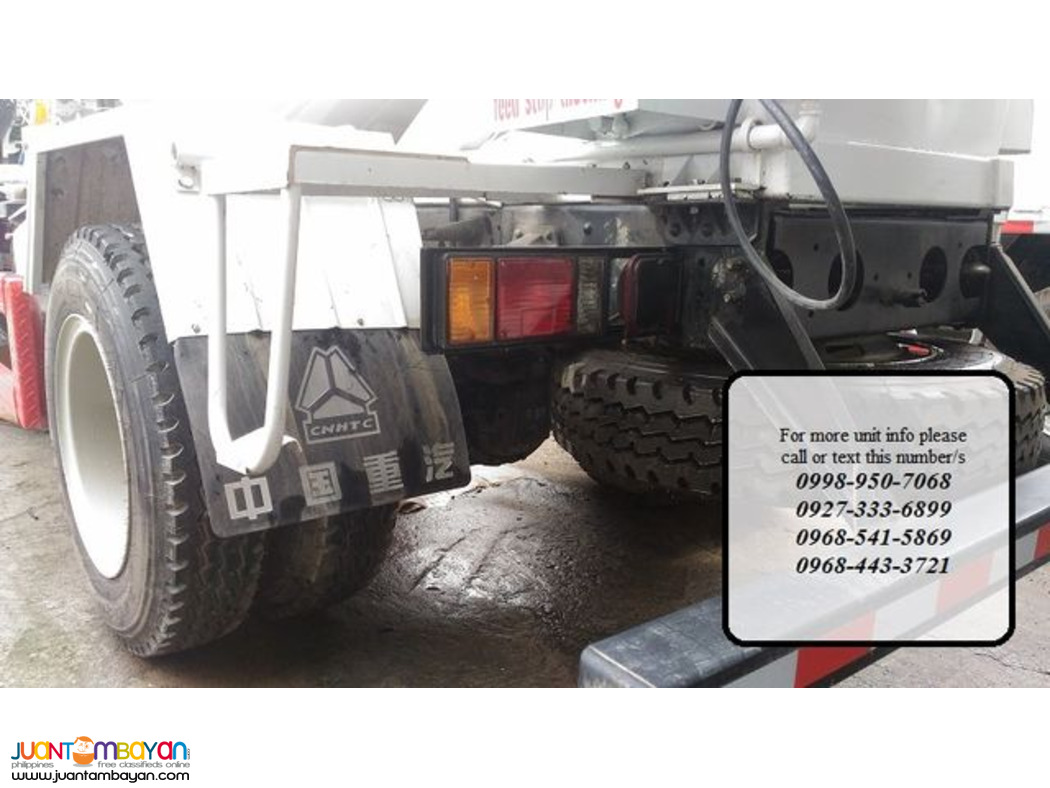 A100521. 6 WHEELER HOMAN MIXER