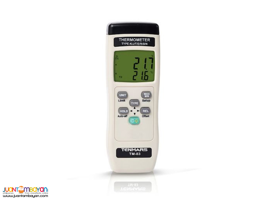 Digital Thermometer, Thermocouple Thermometer, Type K/J/T/E/R/S/N