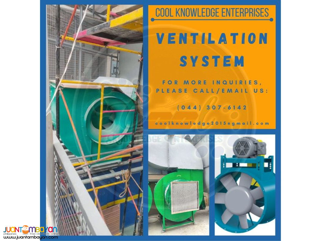 Exhaust / Fresh Air Ducting and Blower Bulacan