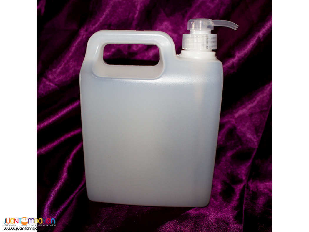 A0153 Jerry can with Pump 1 Liter HDPE Food Grade Plastic