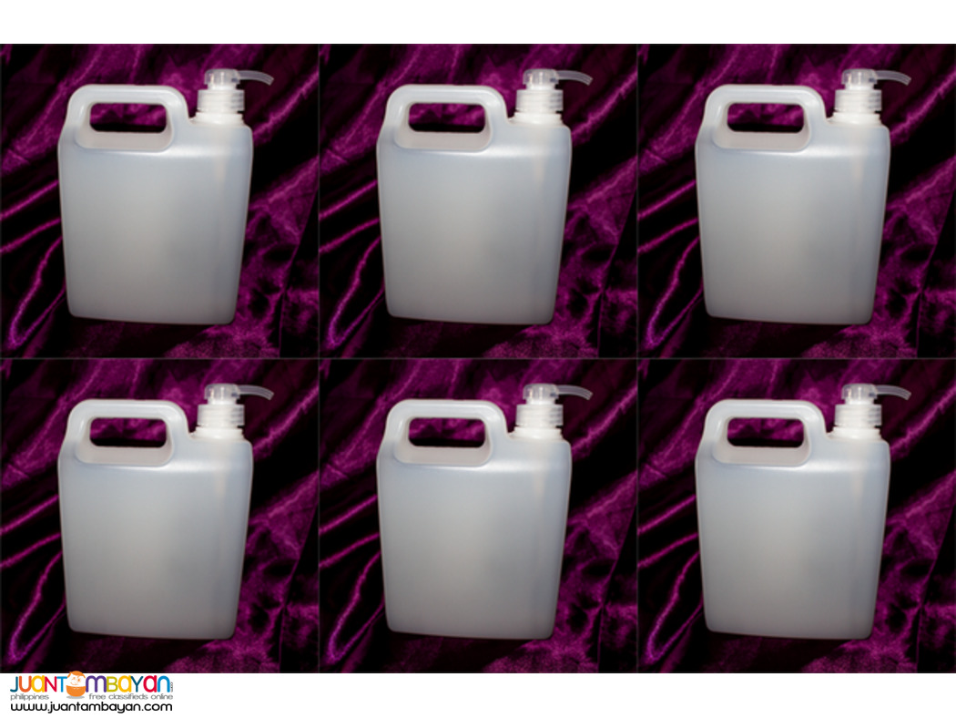 A0153 Jerry can with Pump 1 Liter HDPE Food Grade Plastic