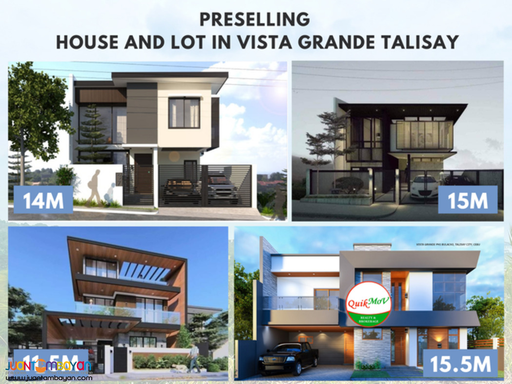 Preselling House and Lot in Vista Grande Subdivision Bulacao Cebu