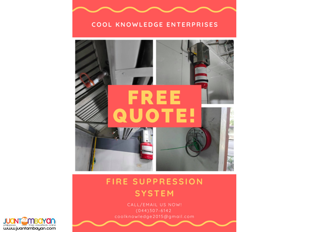 Gas line / Fire Suppression for Kitchen needs Bulacan