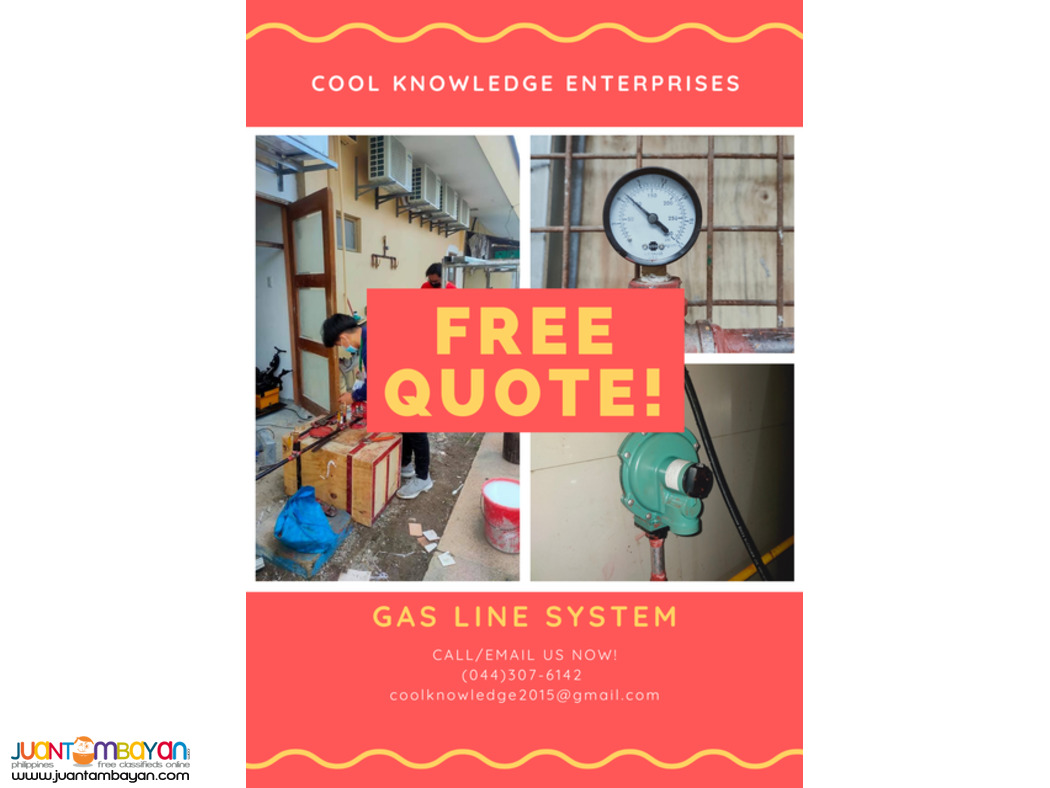 Gas line / Fire Suppression for Kitchen needs Bulacan