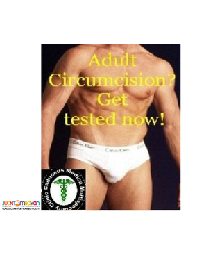 We offer our Professional Adult Circumcision Service