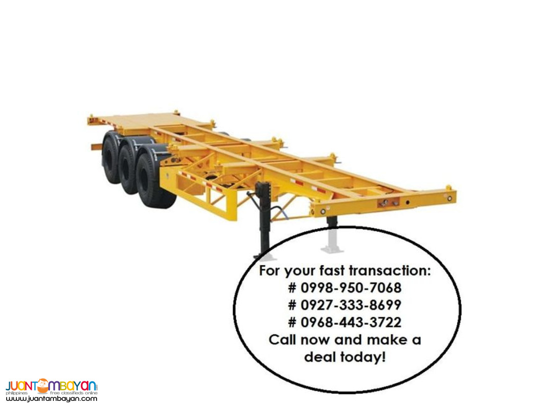 2021.08. 40FT TRI AXLE FLATBED SEMI TRAILER