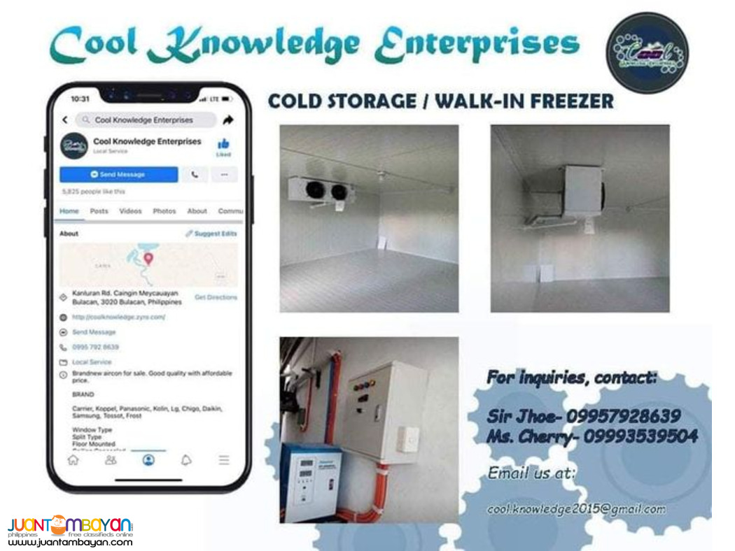 Cold Storage System Installation and Supply