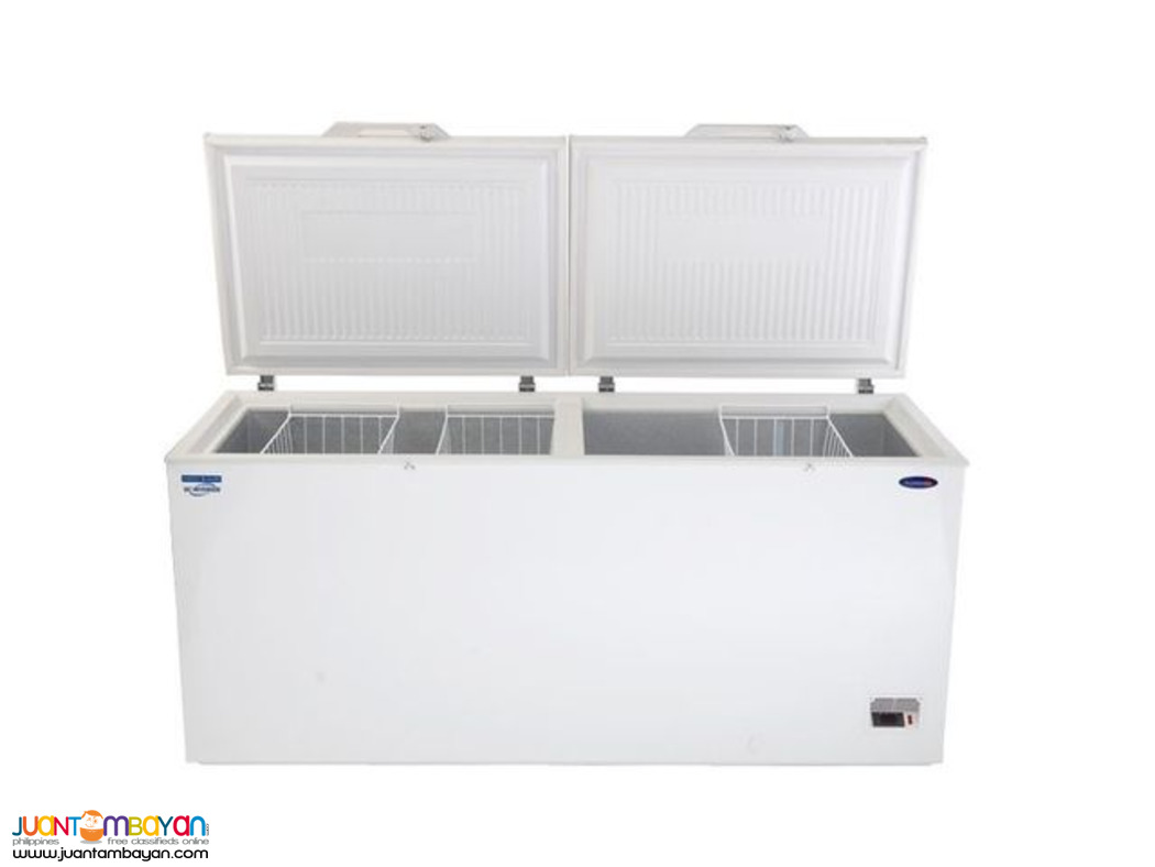 Fujidenzo 20 cu ft Inverter Technology Solid Top Chest Freezer 