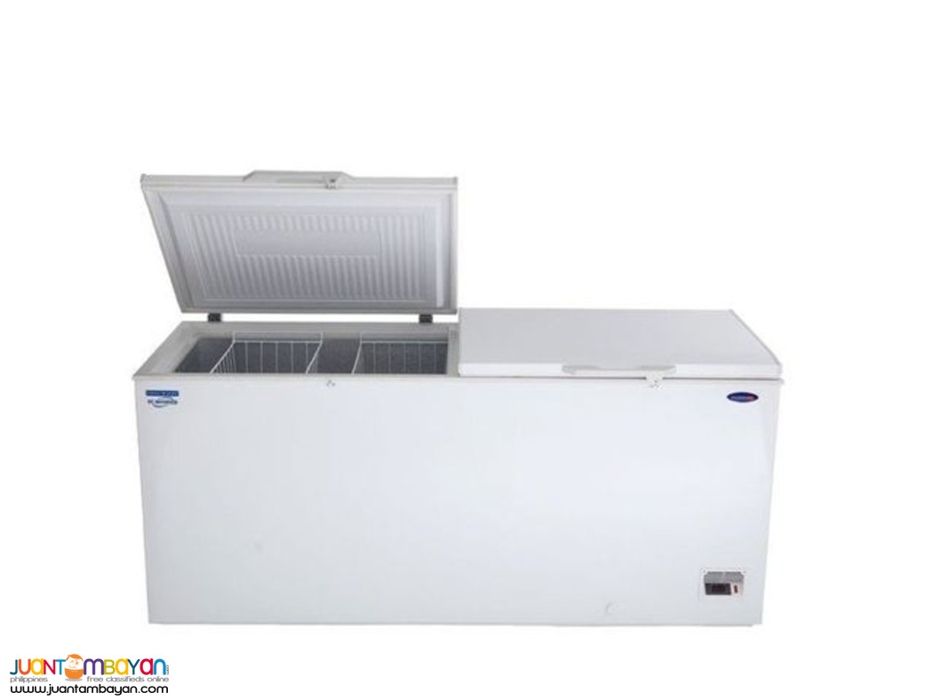 Fujidenzo 20 cu ft Inverter Technology Solid Top Chest Freezer 