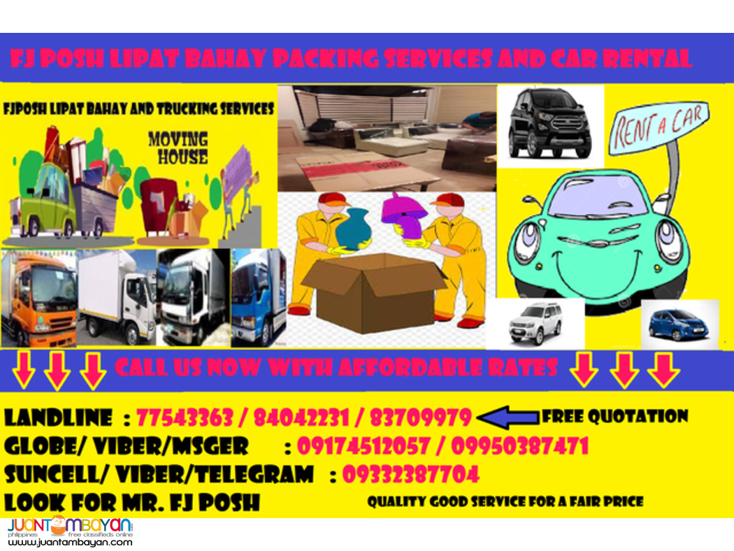 fJ POSH LIPAT BAHAY TRUCKING SERVICES