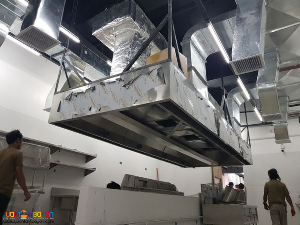 Kitchen Stainless Hood(Supply and Installation)-Bulacan