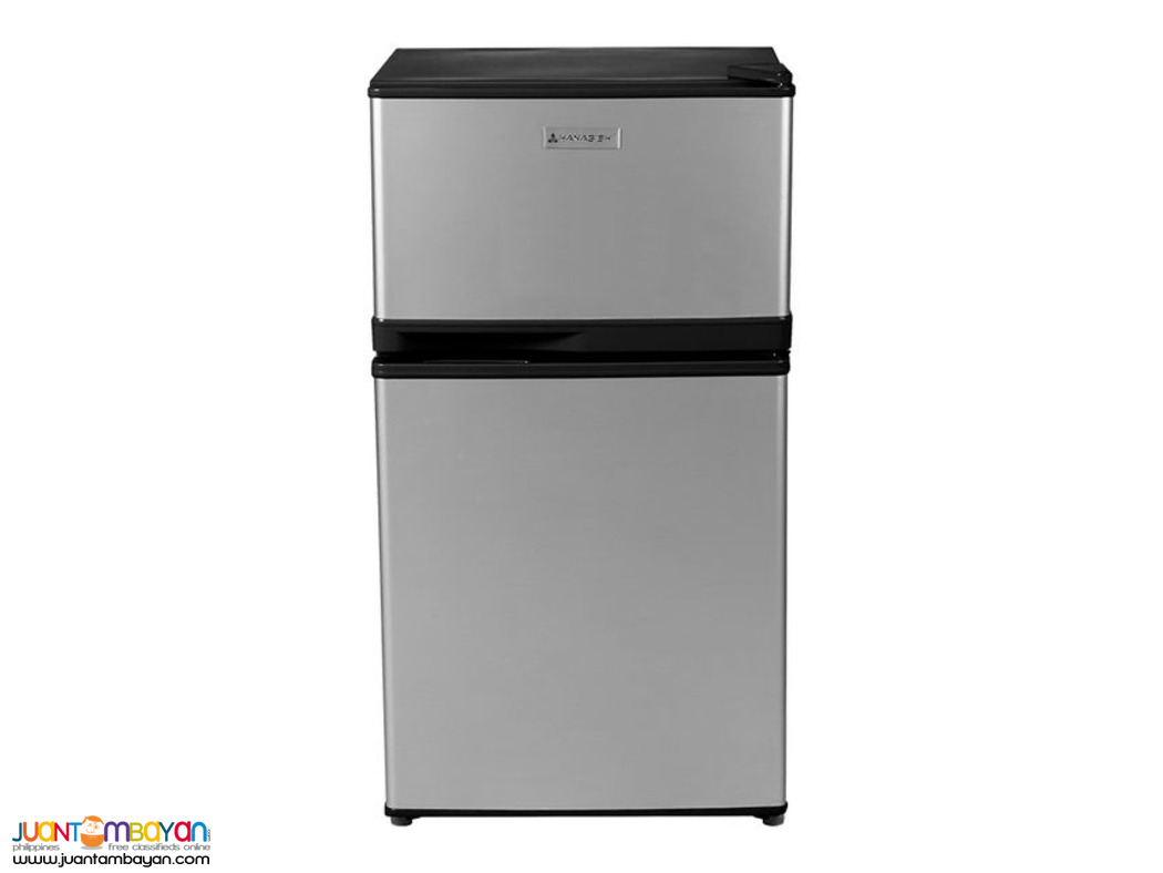 2.8 Cu. Ft. Hanabishi Double Door Refrigerator For Sale (WHOLESALE)