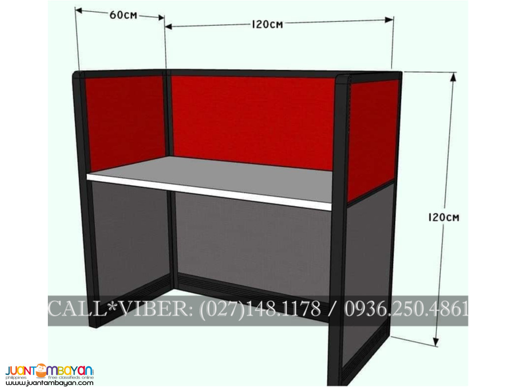 FULL FABRIC-OFFICE PARTITION (WORKSTATION)