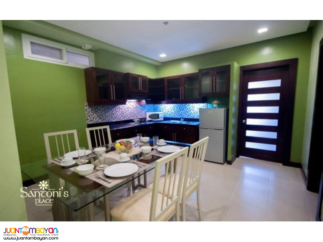 Santoni's Place 2 BR 80sq.m For Rent with Parking,Wifi 