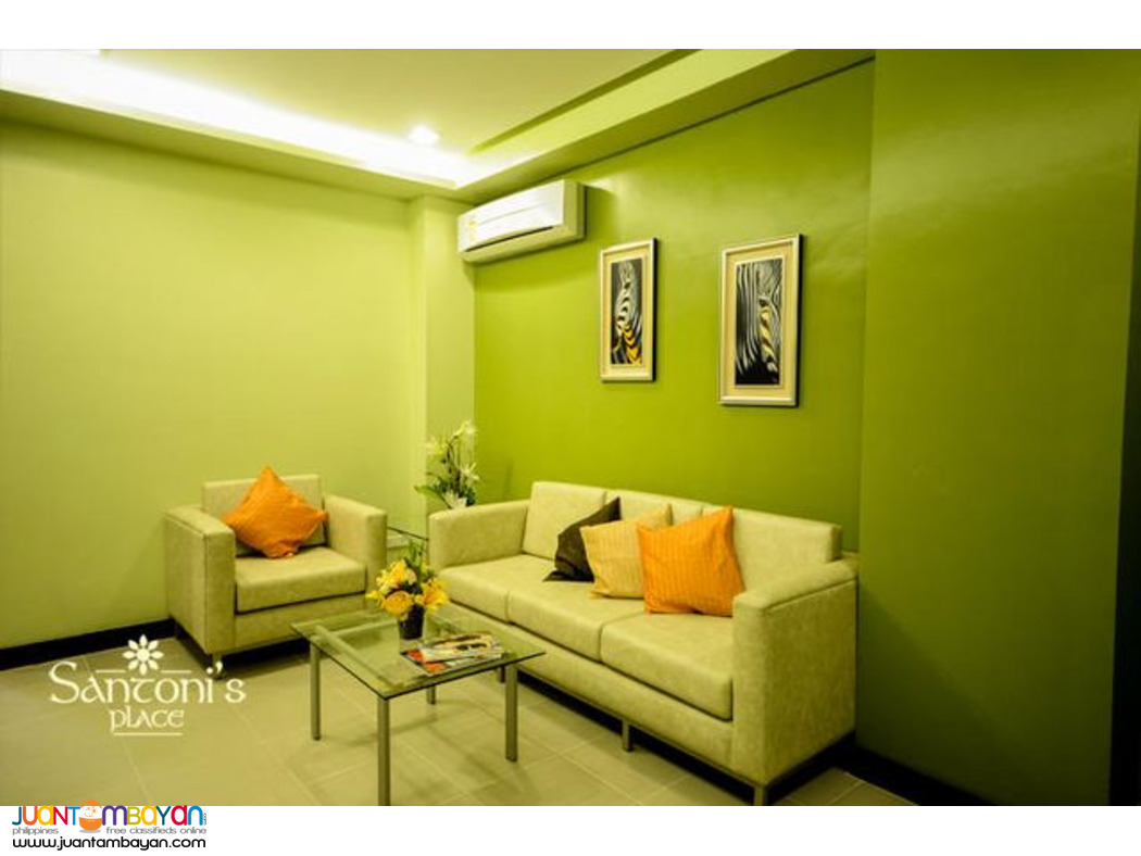 Santoni's Place 2 BR 80sq.m For Rent with Parking,Wifi 