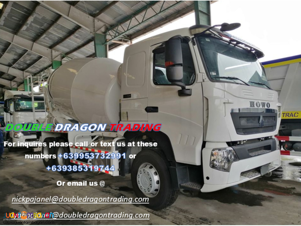 SINOTRUK HOWO A7 6X4 TRANSIT MIXER 10 CUBIC EURO 4