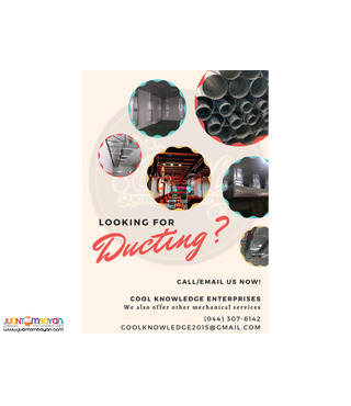 Supply of Ducting / Flexible Duct / Spiral Duct