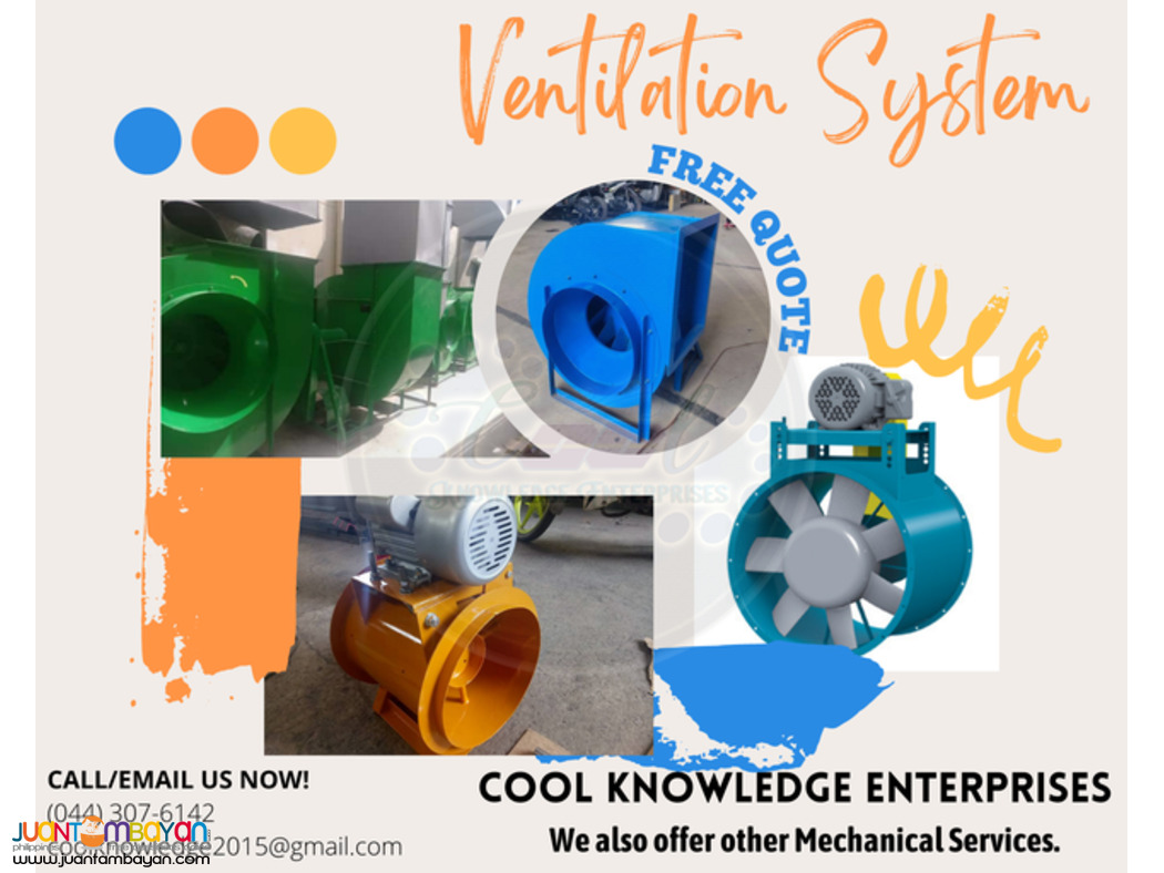 Exhaust Ducting and blowers supply and installation