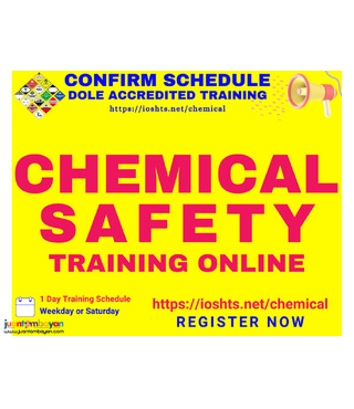 Chemical Safety Training DOLE Accredited Specialized Safety Training