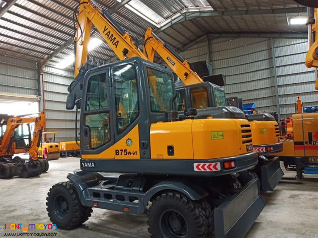 YAMA B75W 9T WHEEL BACKHOE .25M³