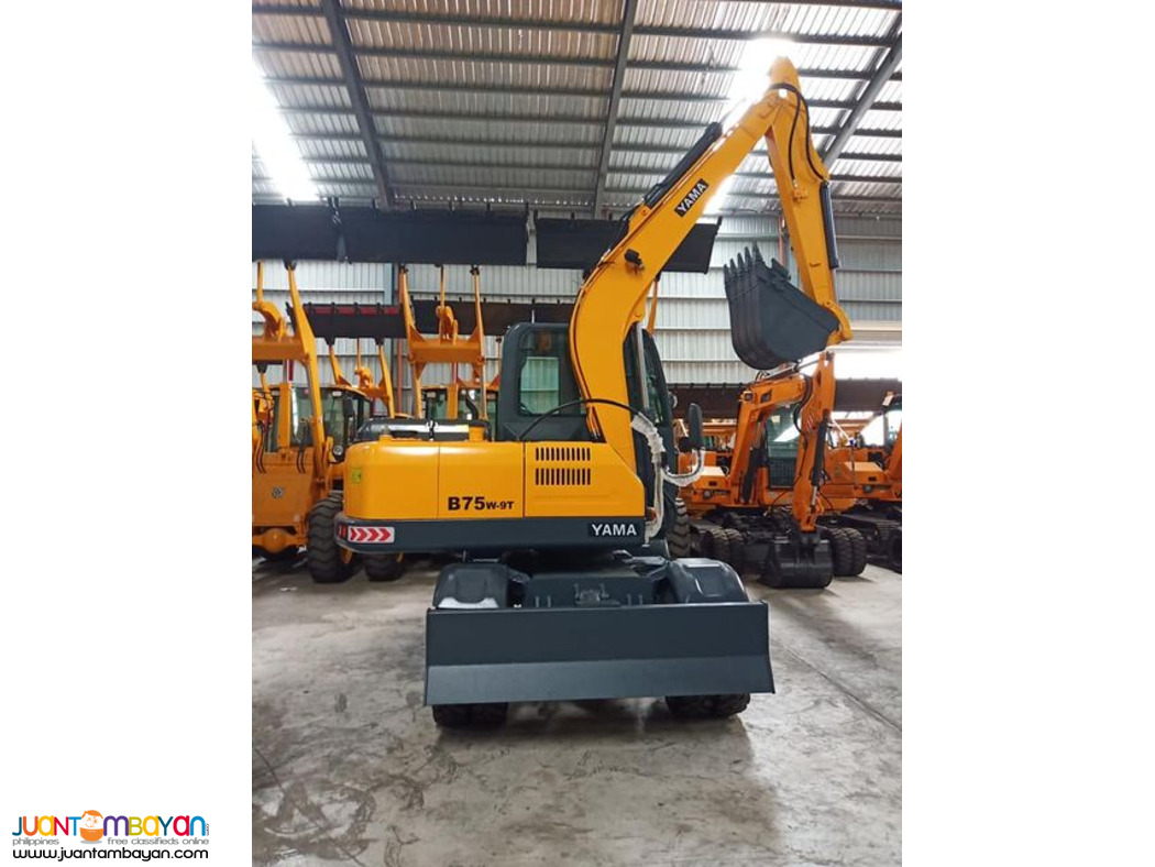 YAMA B75W 9T WHEEL BACKHOE .25M³