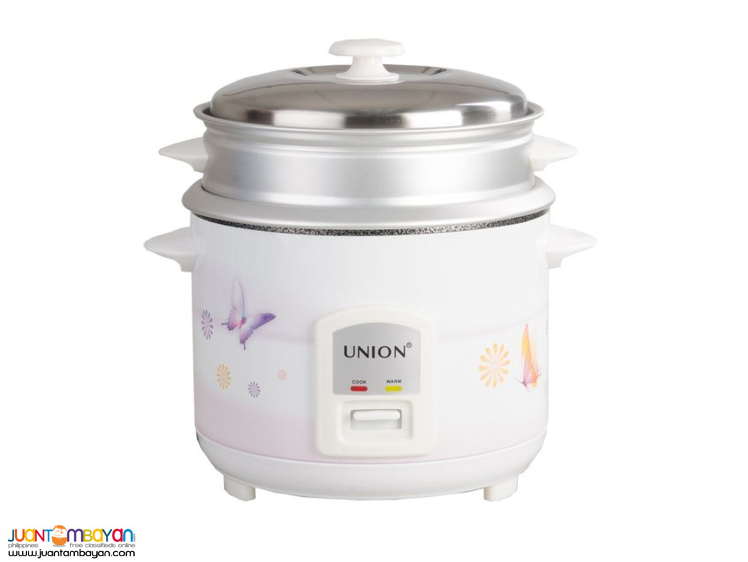 Union 1.8 Liter Rice Cooker And Warmer Classic With Steamer