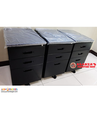 Metal Mobile Pedestal II Office Furniture Steel Cabinet with 3 Drawers
