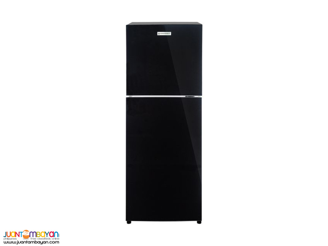 4.8 Cu Ft. Hanabishi Double Door Black Refrigerator For Sale