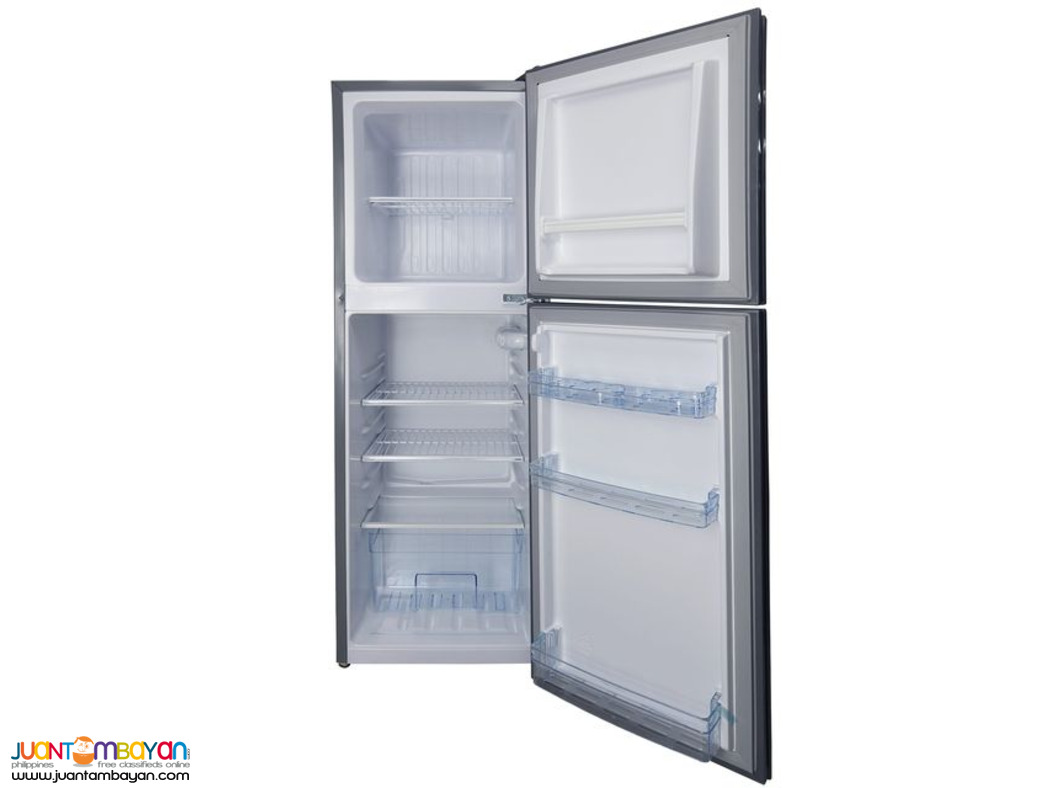 4.8 Cu Ft. Hanabishi Double Door Black Refrigerator For Sale