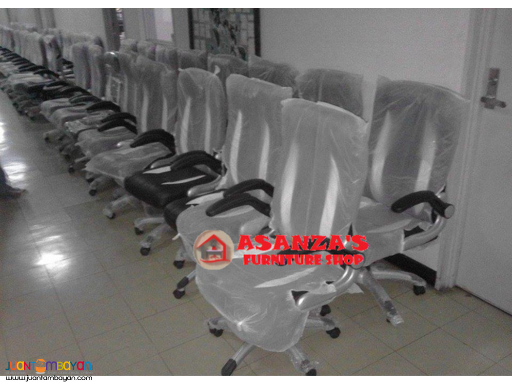 HIGHBACK EXECUTIVE CHAIRS / LEATHERETTE / FABIC / MESH CHAIRS