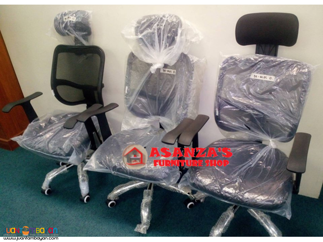 HIGHBACK EXECUTIVE CHAIRS / LEATHERETTE / FABIC / MESH CHAIRS