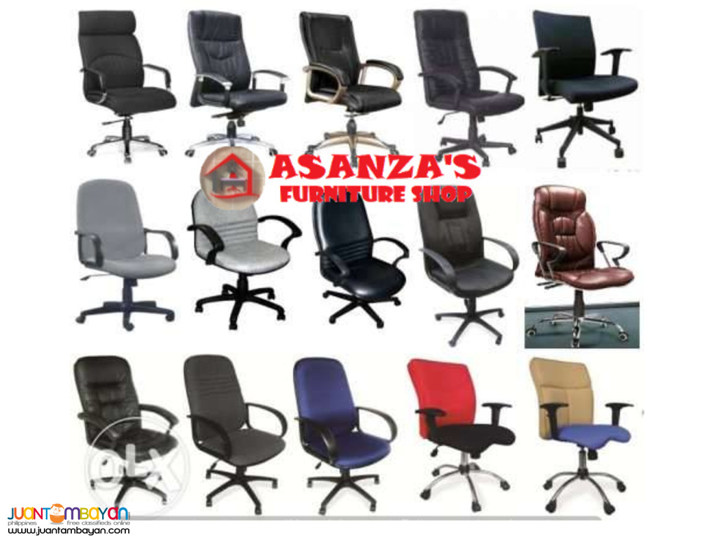 HIGHBACK EXECUTIVE CHAIRS / LEATHERETTE / FABIC / MESH CHAIRS