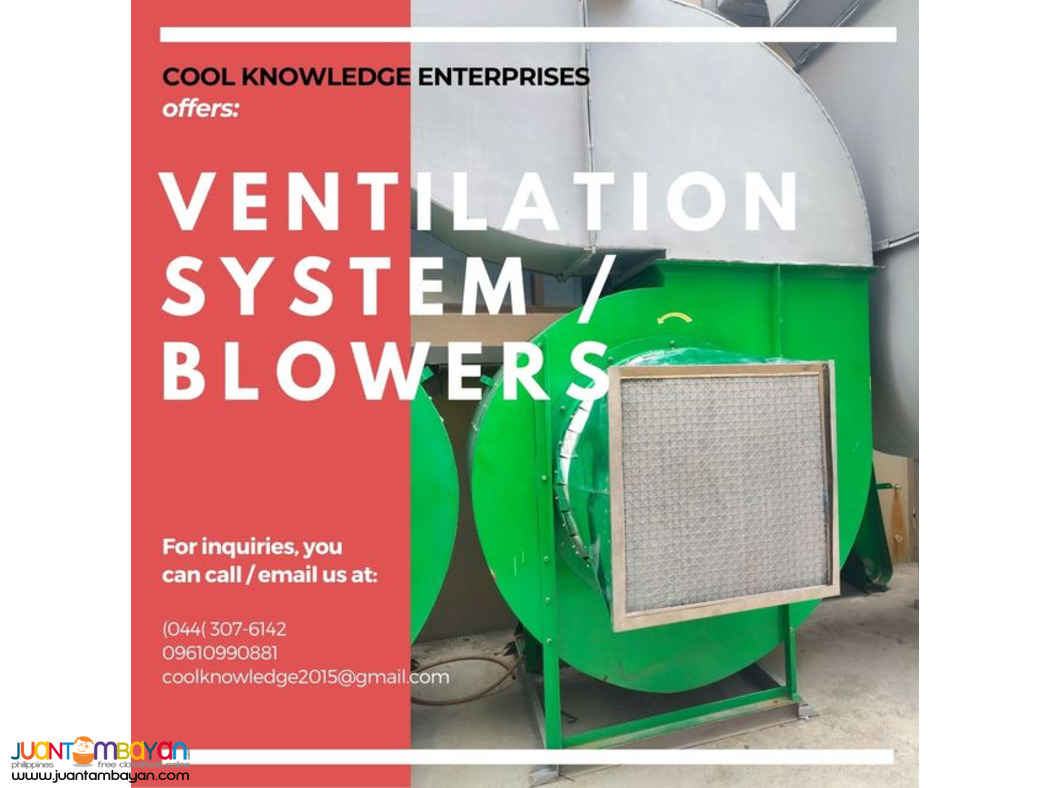 Supply & Installation - Blowers - Bulacan Supply & Installation - Blowers - Bulacan