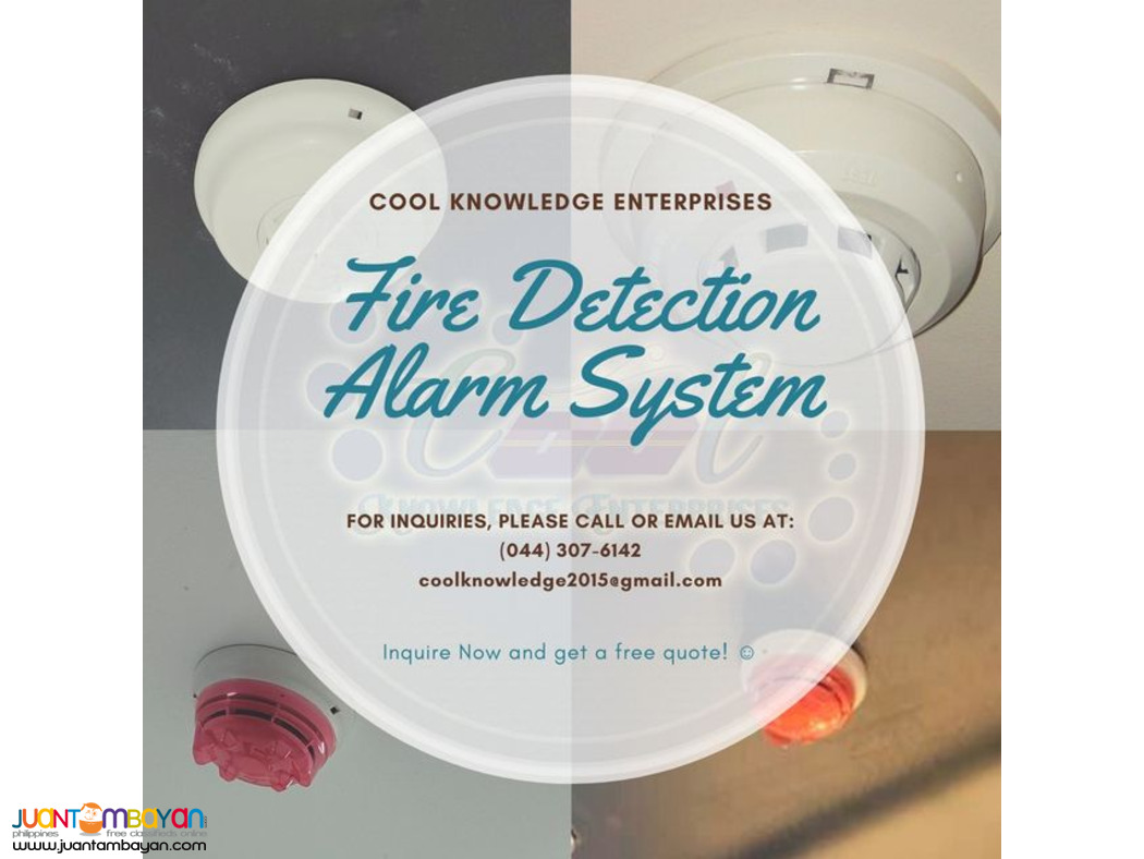 Supply & Installation - Smoke Detector - Bulacan Supply & Installation - Smoke Detector - Bulacan