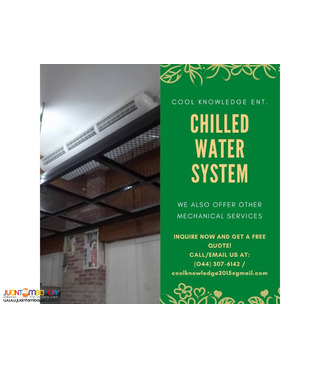 Chilled Water System / Supply & Install / Bulacan