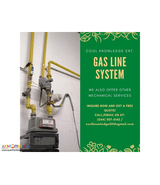Gas Line System / Supply & Install / Bulacan