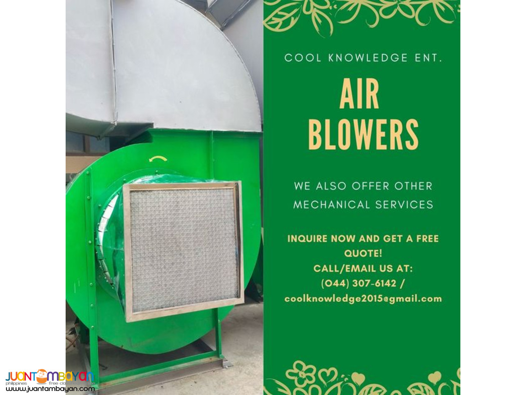 Blowers & Ventilation System / Supply & Install / Bulacan