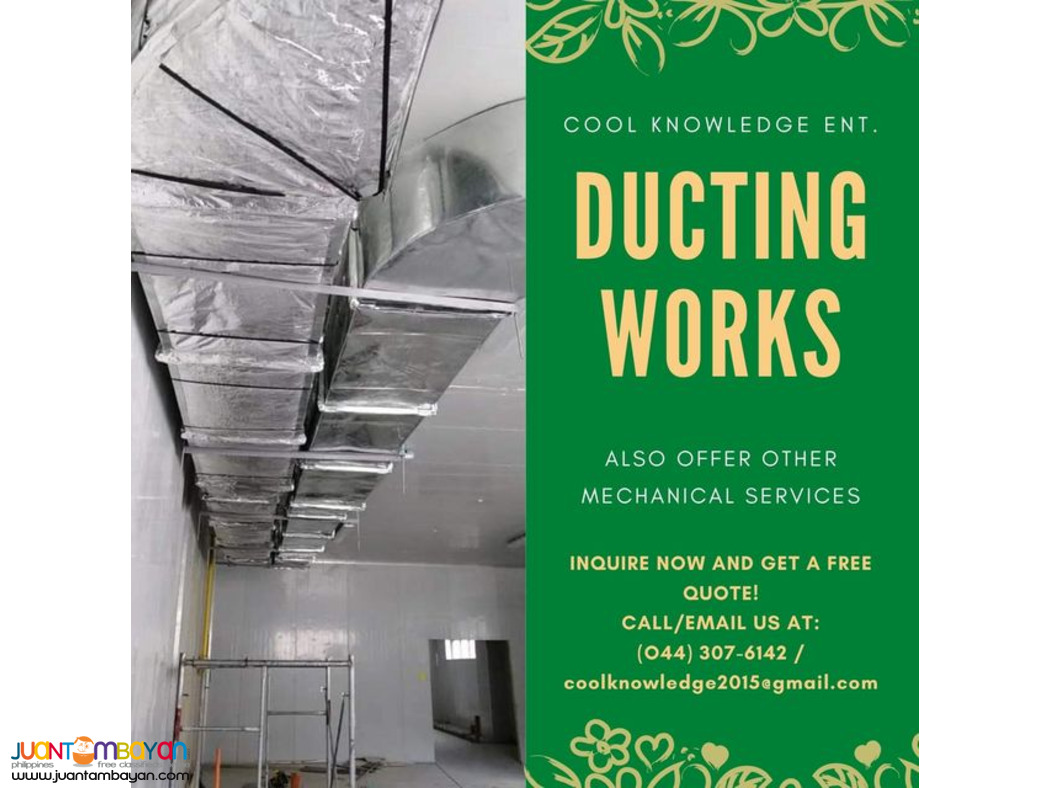 Ducting / Supply & Install / Bulacan Ducting / Supply & Install / Bulacan