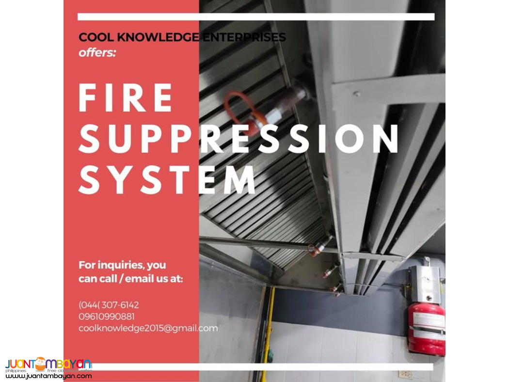 Fire Suppression - Supply & Installation - Bulacan Fire Suppression - Supply & Installation - Bulacan
