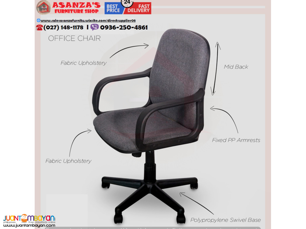 LOWBACK / HIGHBACK / MIDBACK -CLERICAL CHAIR-