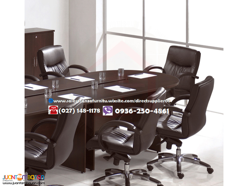 Conference Table-MFC-Finish/Laminated-Custom Color & Seat