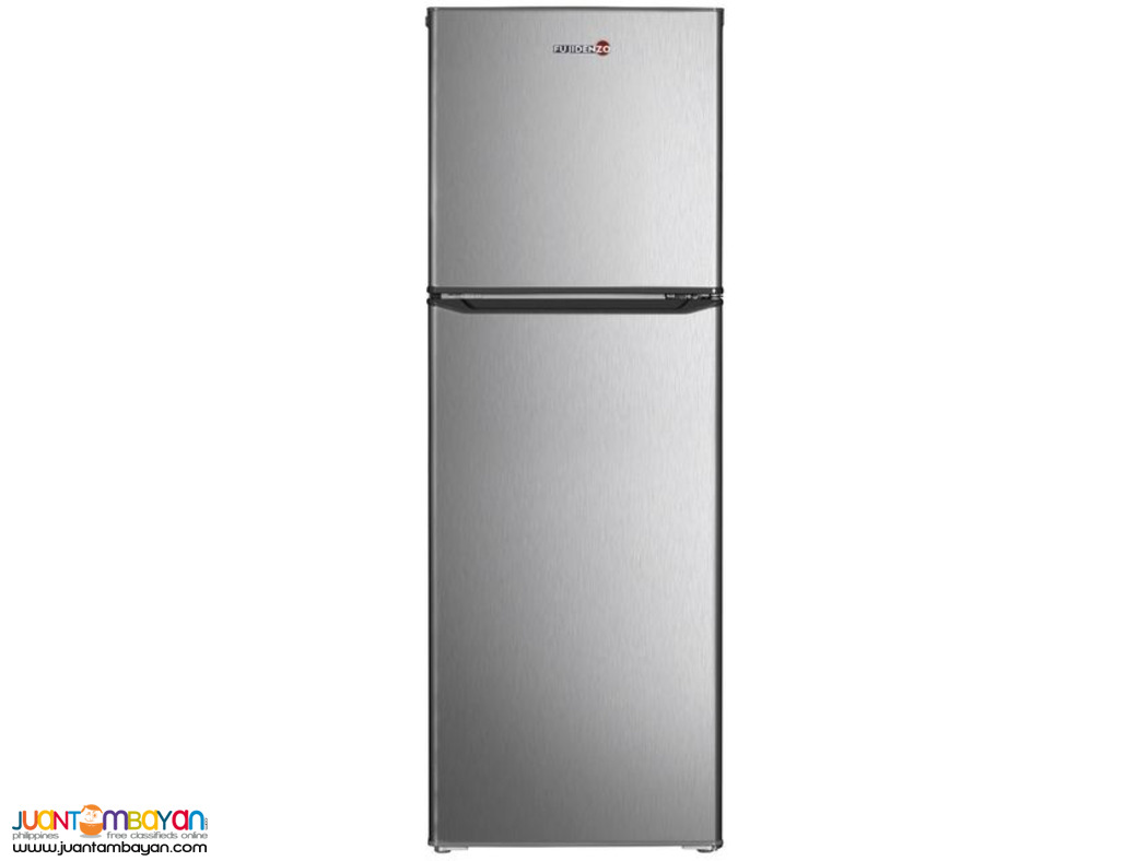 Fujidenzo 7 Cu. Ft. Two-Door Refrigerator W/ Extra Large Freezer Space