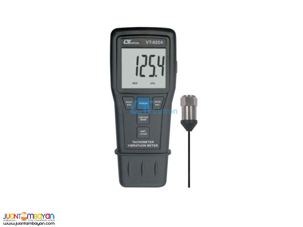 Vibration Meter, Tachometer, Vibrometer, Laser Tachometer, Lutron