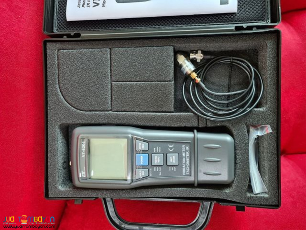 Vibration Meter, Tachometer, Vibrometer, Laser Tachometer, Lutron
