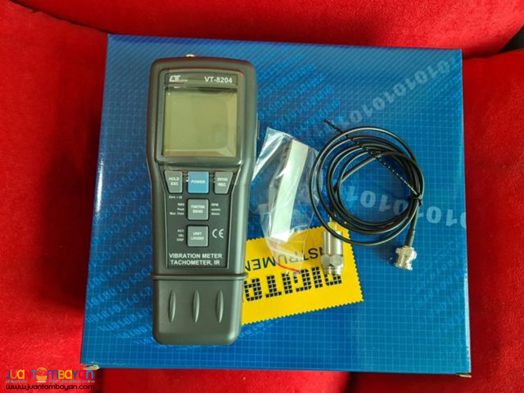Vibration Meter, Tachometer, Vibrometer, Laser Tachometer, Lutron