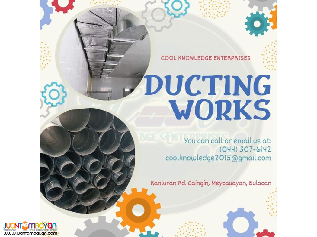Supply - Installation / Ducting Supply - Installation / Ducting
