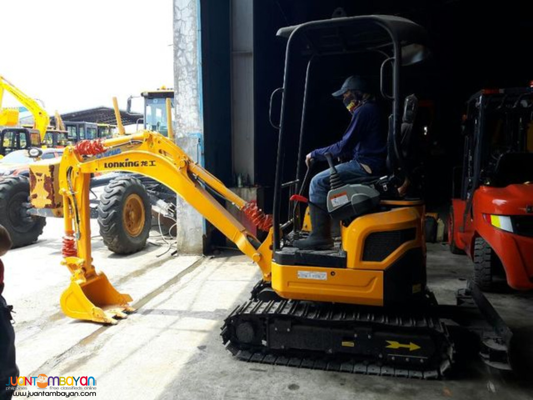 lonking cdm6016 mini backhoe with dozer