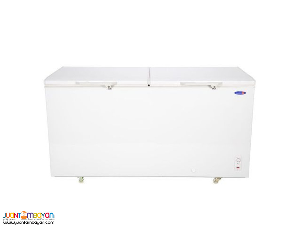 18 Cu Ft Fujidenzo Dual Function Solid Top Chest Freezer For Sale